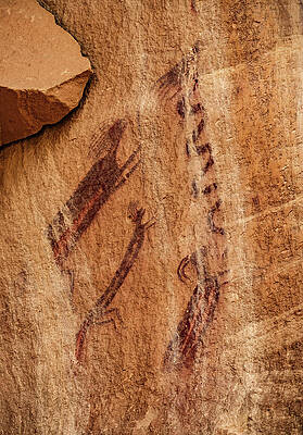 Alien Wall Art featuring the photograph Anthropomorphic Beasts - Unexpected Panel, Utah #1 by Abbie Warnock