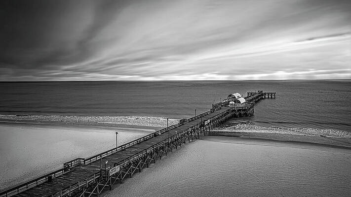 Pier Photograph - Apache Pier South Carolina II #1 by Susan Candelario