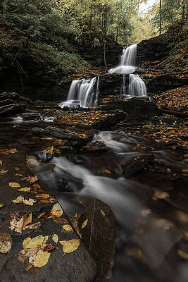 Fall Wall Art featuring the photograph Autumn Meander #1 by Todd Wilkinson