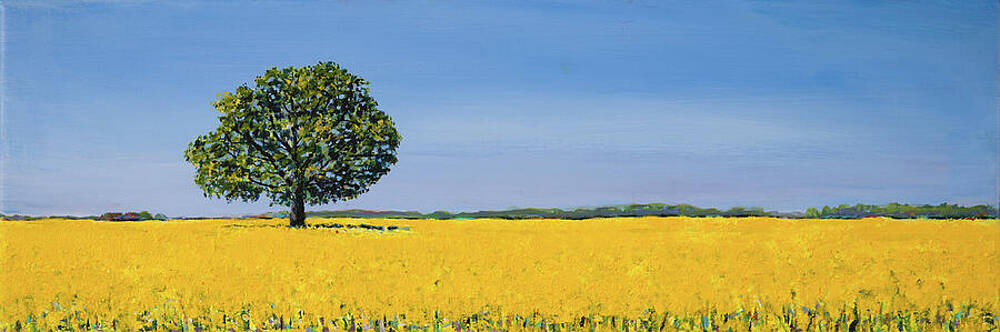 Wall Art featuring the painting Calcot Tree #1 by Seeables Visual Arts