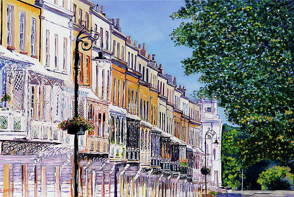 Wall Art featuring the painting Caledonia Place #1 by Seeables Visual Arts