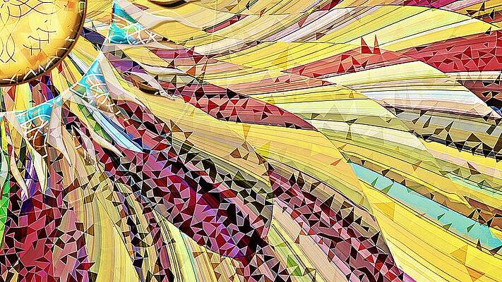 Abstract Digital Art - Candle Power by David Manlove