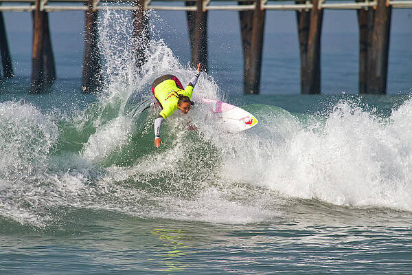 Carissa Moore Wall Art featuring the photograph Carissa Moore Surfer #1 by Waterdancer