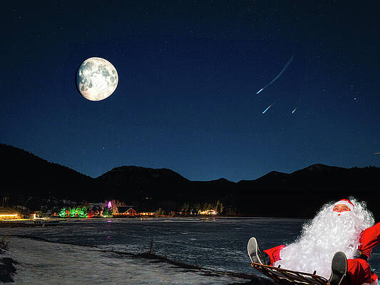 Tree Wall Art featuring the photograph Christmas In Evergreen, Colorado #2 by Robert Niemeier