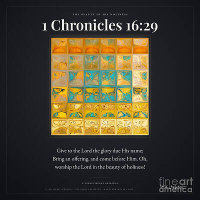 1 Chronicles Verse Interpretation Wall Art