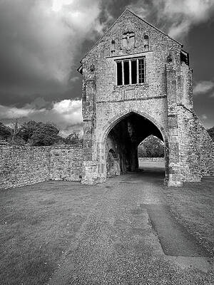 Medieval Stone Gatehouse Wall Art