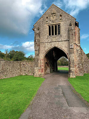 Historic Stone Gatehouse Photograph