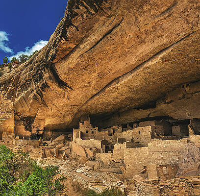 Wall Art featuring the photograph Cliff Palace, Mesa Verde, Colorado #1 by Abbie Warnock