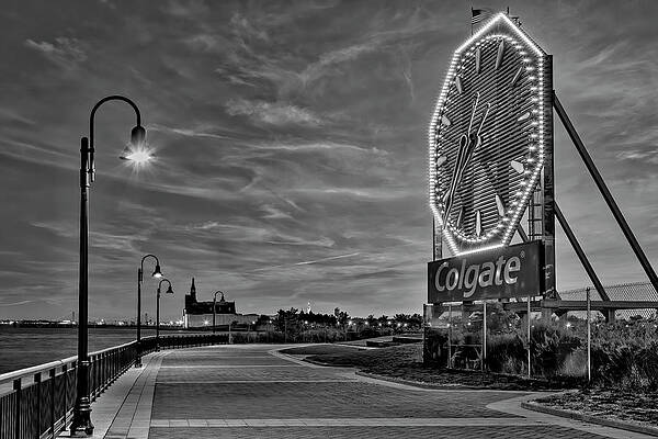 Nyc Wall Art featuring the photograph Colgate Clock NJ  #1 by Susan Candelario
