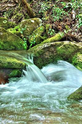 Water Photograph - Convergence #2 by Randall Dill