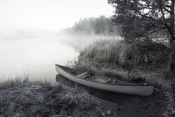 Massachusetts Wall Art featuring the photograph Early Morning Paddle #1 by Steven David Roberts
