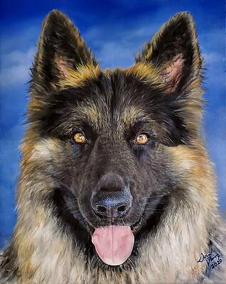 Painting - Enzo by David Vincenzi