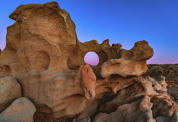 Sunset Photograph - Fantasy Canyon Sunset Eye, Utah #1 by Abbie Warnock