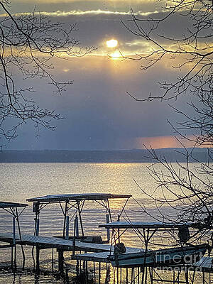 Sunrise Photograph - February Dawn #1 by William Norton