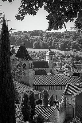 Charming Village with Historic Architecture Wall Art