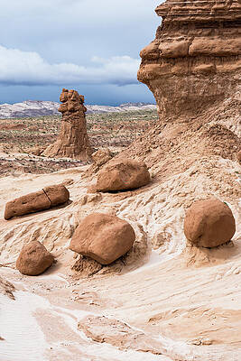 Utah Wall Art featuring the photograph Goblin Valley State Park, Utah #2 by Diane Moller