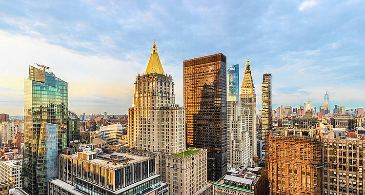 Architecture Wall Art featuring the photograph Good Morning, New York #2 by Elvira Peretsman