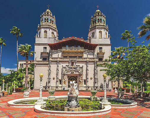 California Photograph - Hearst Castle, California #1 by Abbie Warnock