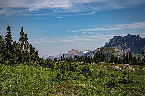 Scenic Mountain Landscape Wall Art