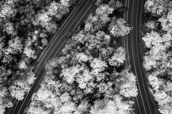 Hudson Valley Ny Highway #1 Print