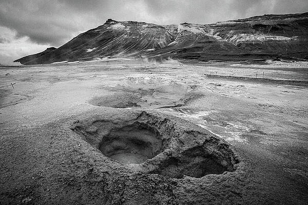 Wall Art featuring the photograph Hverir Geothermal Field, Iceland II #1 by Steven David Roberts