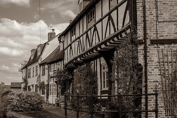 Charming Old English Cottages Photograph