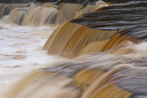 Fall Wall Art featuring the photograph Lower Tahquamenon Falls #2 by Michael Collins