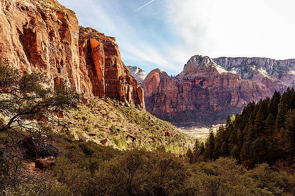 Desert Photograph - Majestic Mountains Of Zion 2 #1 by Craig A Walker