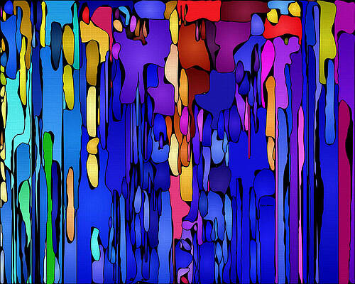 Modern Wall Art featuring the painting Mixed Emotions #2 by Rafael Salazar