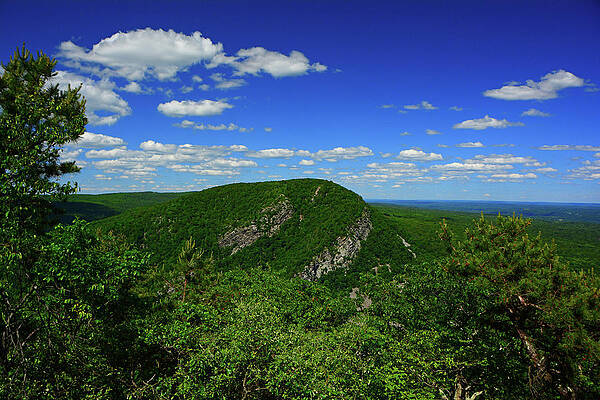 Wall Art featuring the photograph Mount Tammany From Mount Minsi #1 by Raymond Salani III