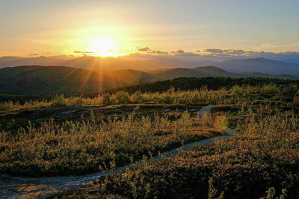 Wall Art featuring the photograph Mountain Light #2 by Jeff Sinon