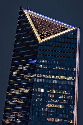 Wall Art featuring the photograph NYC Hudson Yards Skyscraper Details #2 by Susan Candelario