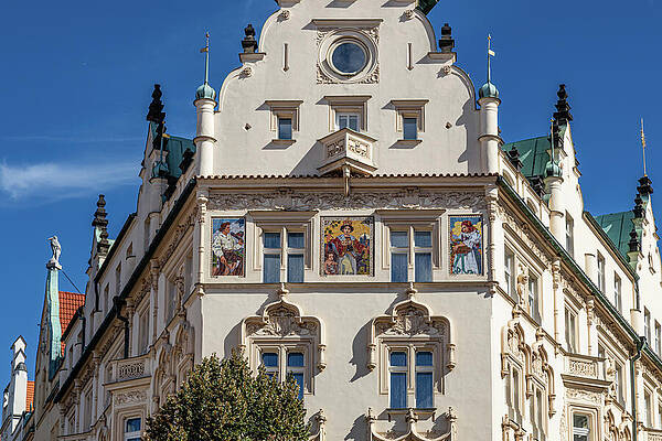 Ornate Historic Building Facade Photograph