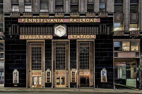 Pennsylvania Photograph - Pennsylvania Railroad Suburban Station #1 by Susan Candelario