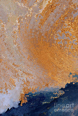 White Wall Art featuring the painting 1 Peter 1 8. Joy In Believing by Mark Lawrence