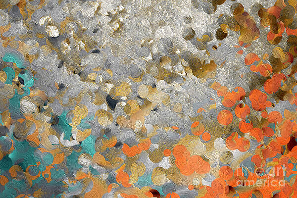 White Wall Art featuring the painting 1 Peter 4 10. Discover Your Inner Gift by Mark Lawrence