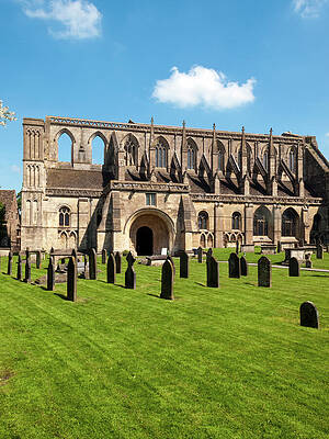Nobody Photograph - Picturesque Wiltshire, Malmesbury Abbey #1 by Seeables Visual Arts
