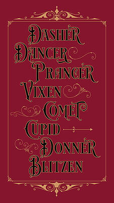 Wall Art featuring the digital art Reindeer Games by Gina Harrison