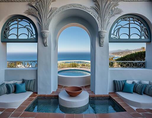 Reflection Digital Art - Relax #1 by Eris And AI