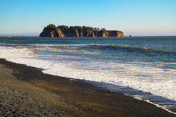 Wall Art featuring the photograph Rialto Beach With Sea Stacks In Olympic National Park, Washington State #1 by Miroslav Liska