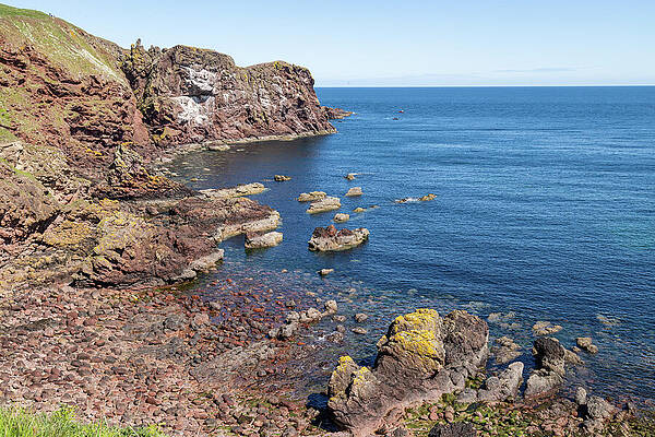 Rocky Coastal Landscape Photograph