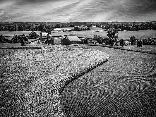 Country Photograph - Rural Lancaster PA Rhapsody #1 by Susan Candelario