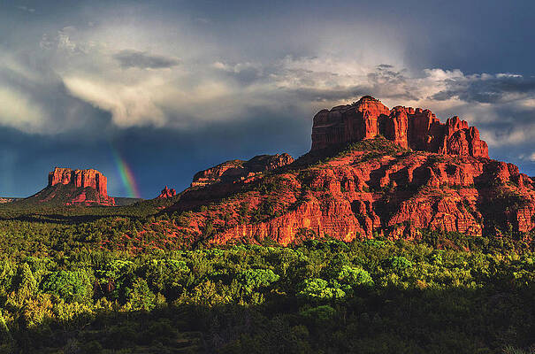 Color Photograph - Sedona Desert Colors, Arizona #1 by Abbie Warnock