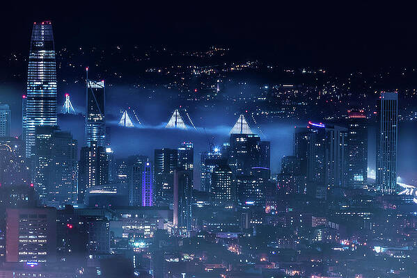 Wall Art featuring the photograph Ships At Sea #1 by Louis Raphael