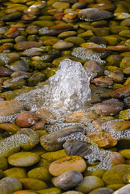 Summer Wall Art featuring the photograph Spring Fountain #1 by Severija Kirilovaite