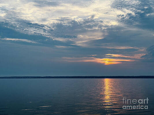 Serene Wall Art featuring the photograph Storm Brewing #1 by William Norton