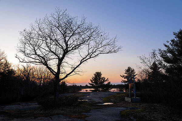 Sunset Photograph - Sunset At Torrance Barrens 2 In Ontario by John Twynam