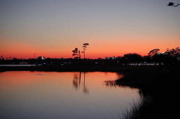 Reflection Photograph - Sunset Reflections #1 by Murray Croft