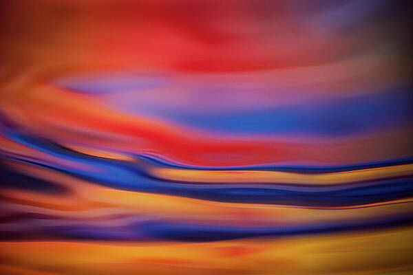Blue Photograph - Sunset #3 by Ursula Abresch