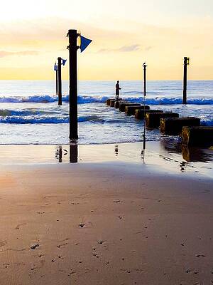 Sailing Wall Art featuring the photograph Surf Fishing #1 by Oceanic SkyView